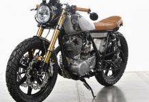 Yamaha SR500 ‘Bruto’ от салона Dime City Yamaha SR500 ‘Bruto’ - Stone Forest