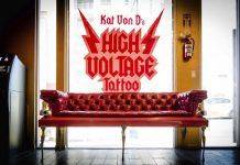 Татуировщик из Лос-Анджелеса High voltage Салон High Voltage Tattoo - Stone Forest