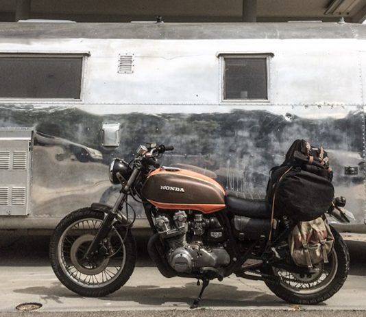 Кастомный байк Honda CB750 ‘Mabel’ 1978 Мото Honda CB750 - Stone Forest