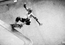 Vans Pool Party Скейтбординг внутри бассейна - Stone Forest