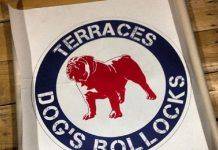 Terraces – бренд, вдохновленный атмосферой на трибунах футбольных стадионов Terraces Dogs Bollocks - Stone Forest