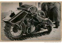 Винтажные байки Мотоцикл BMW Schneekrad - Stone Forest