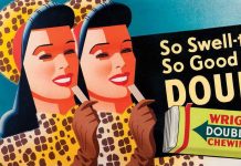 Жевательная резинка для близнецов Doublemint Doublemint - Каменный лес Stone Forest