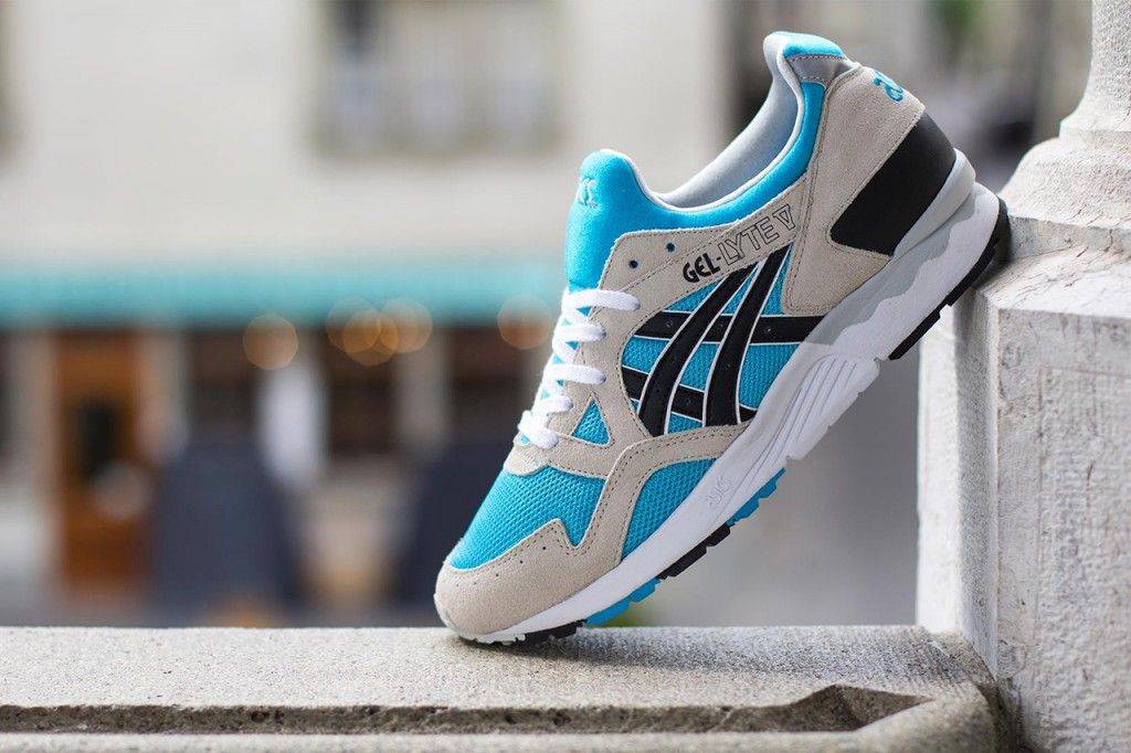 Кроссовки Asics Gel Lyte V Atomic Blue Black и фото | Релиз модели ...