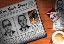 Ди Би Купер – человек, выпрыгнувший из самолета с 200 000$ Ди Би Купер - нераскрытое ограбление в самолете