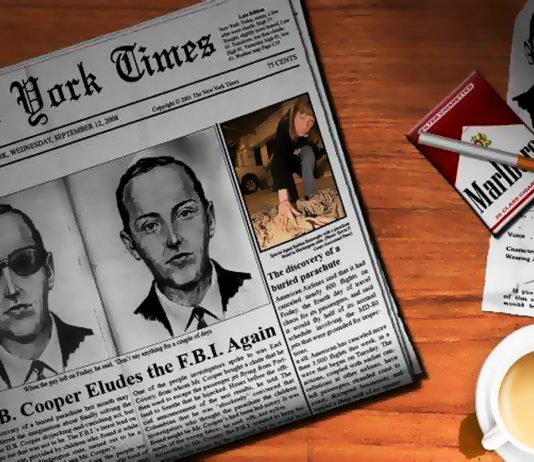 Ди Би Купер – человек, выпрыгнувший из самолета с 200 000$ Ди Би Купер - нераскрытое ограбление в самолете