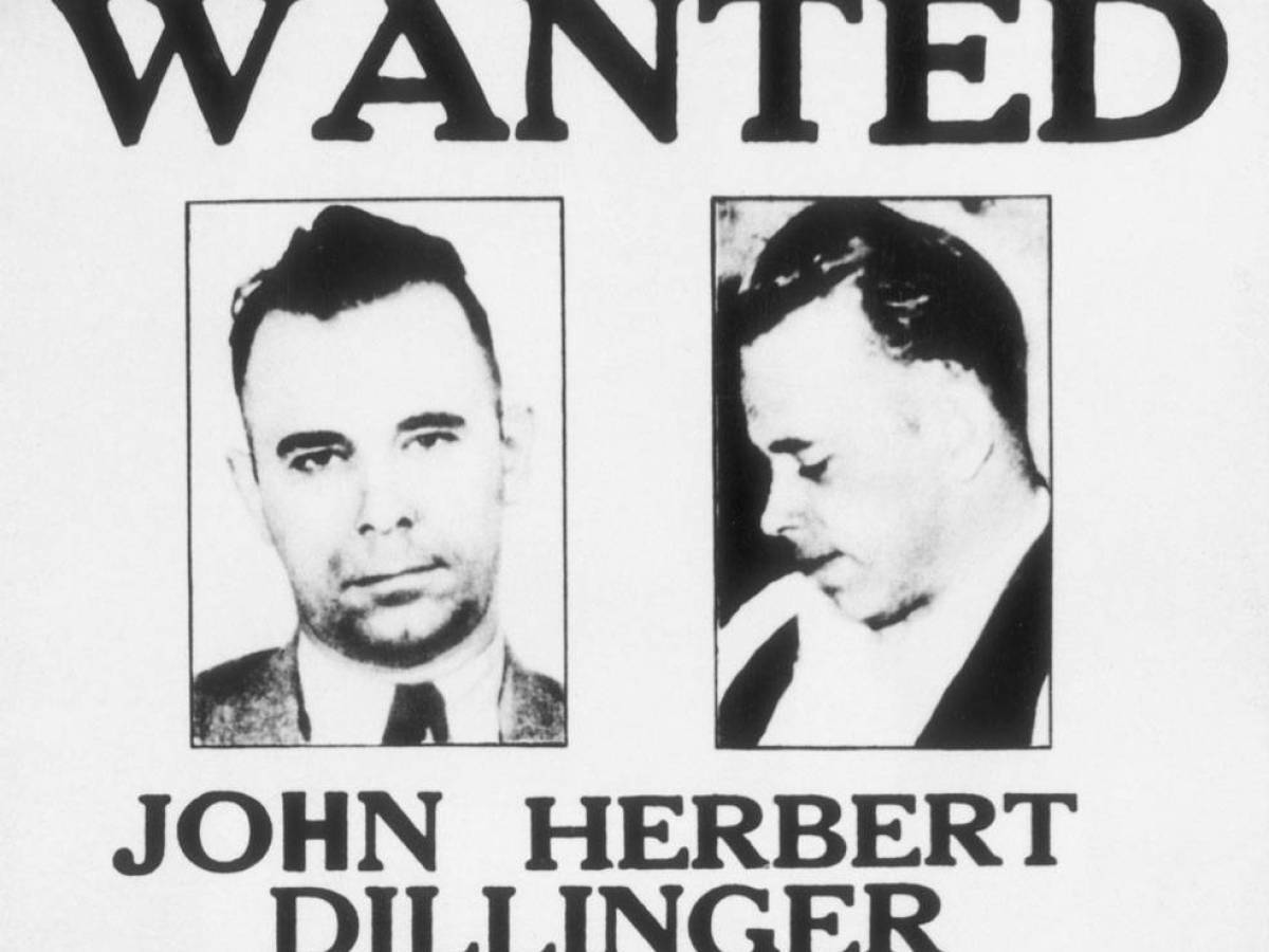 Джон Диллинджер: биография, дела и легенда