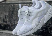 История модели: Puma Trinomic Disc Blaze Puma Disc Blaze - Stone Forest