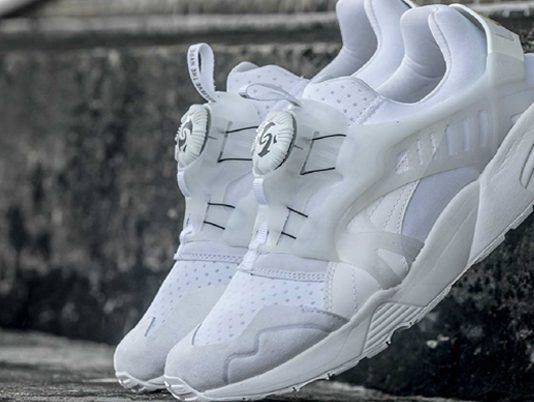 История модели: Puma Trinomic Disc Blaze Puma Disc Blaze - Stone Forest