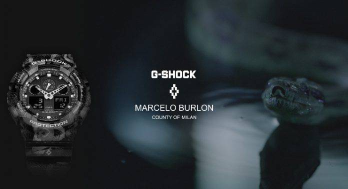 Часы G Shock x Marcelo Burlon - Stone Forest
