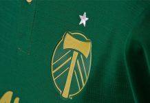 Новая домашняя форма Portland Timbers сезона 2017 Футбольная форма Портланд Тимберс - Stone Forest