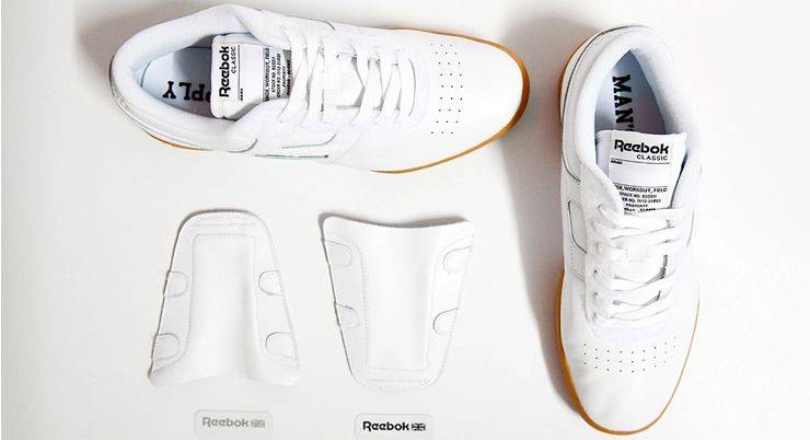 Кроссовки Reebok × BEAMS Workout Clean Low - Stone Forest