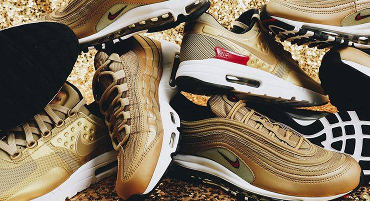 Air Max Metallic Gold Pack - Stone Forest