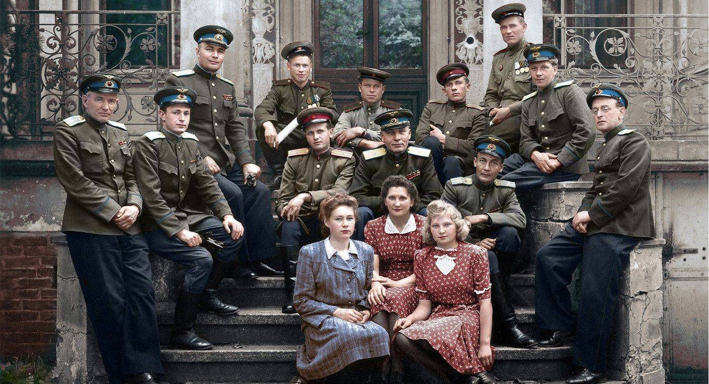 Словно живые: цветные фото советских героев Великой Отечественной войны