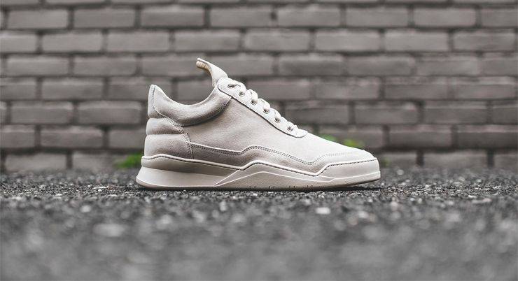 Кроссовки Filling Pieces Low Top - Stone Forest