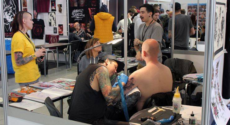 Moscow Tattoo Convention 2017 - Stone Forest