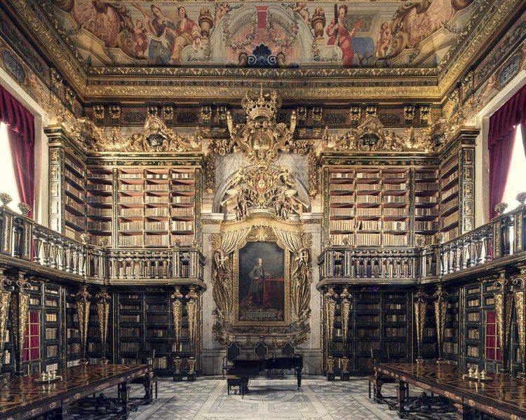 Biblioteca Joanina Coimbra 1728 - Stone Forest