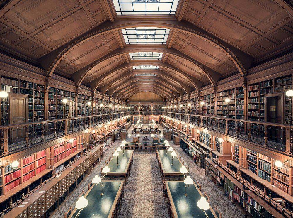 Bibliothèque de l'Hotel de Ville de Paris 1890 - Stone Forest