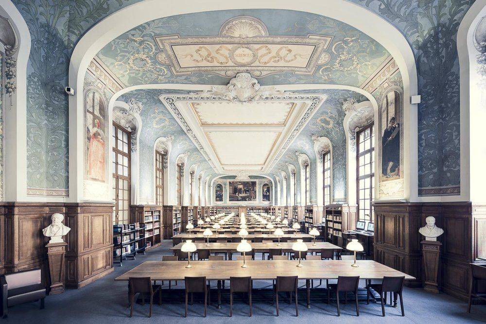 Bibliothèque de la Sorbonne Paris 1897 - Stone Forest