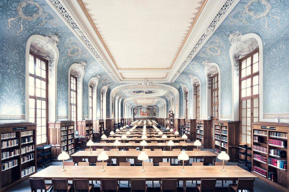 Bibliothèque de la Sorbonne Paris 1897 - Stone Forest