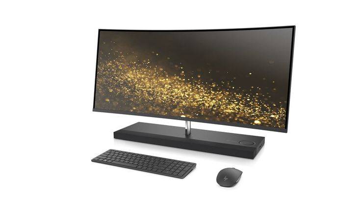 ENVY Curved 34" All-in-One PC - Stone Forest