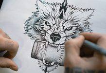 Made For Bulleit x Moscow Ink Masters – альбом с эскизами татуировок Made For Bulleit x Moscow Ink Masters - Stone Forest