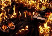 Коллаборация Vans x Thrasher Vans x Thrasher Collaboration - Stone Forest