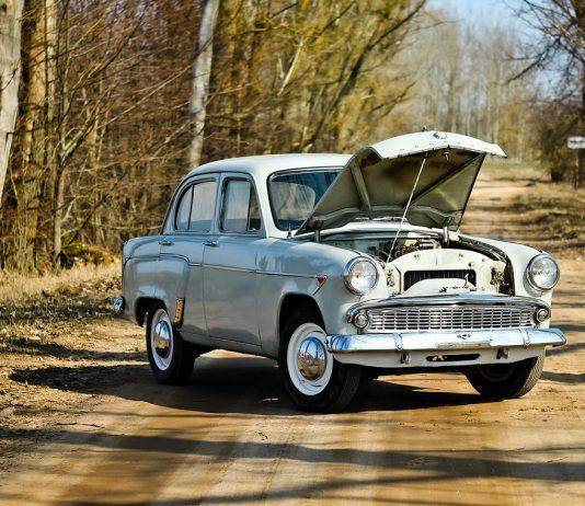 Москвич-407 – стиляга из СССР Модель автомобиля Москвич-407 - Stone Forest