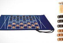 Походные нарды и шашки ручной работы от Studio Nicco Походные нарды и шашки ручной работы от Studio Nicco - Stone Forest