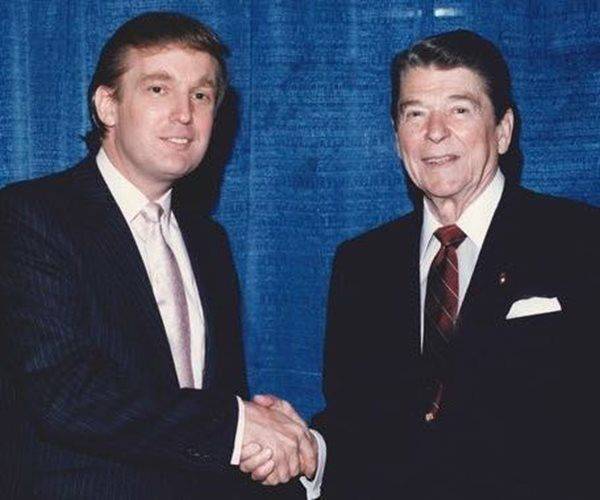 Дональд Трамп и Рональд Рейган. США. 80-е - Каменный лес Stone Forest