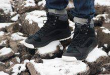 Непромокаемые зимние ботинки Vans UltraRange Hi Gore-Tex Black Vans UltraRange Gore-Tex - Stone Forest