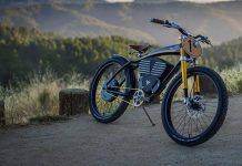 Электробайк Vintage Electric Scrambler Vintage Electric Scrambler - Stone Forest