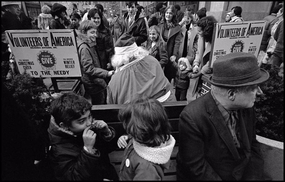 Санта Клаус Нью-Йорк. Винтажные фотографии 1970-х - Stone Forest