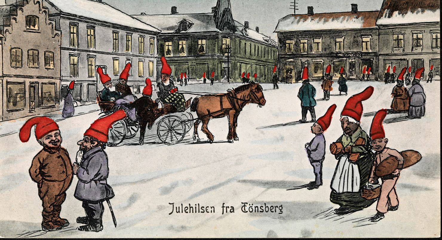Рождественские открытки начала 20 века
