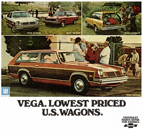 Реклама Chevrolet Vega - Stone Forest