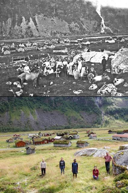 Старые фотографии Норвегии - Stone Forest