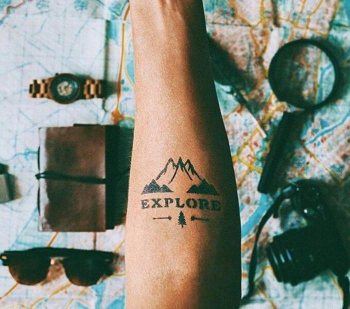 Идея для татуировки путешествия - Stone Forest