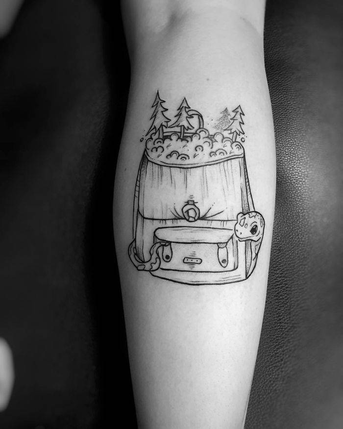Татуировки путешествия - Stone Forest