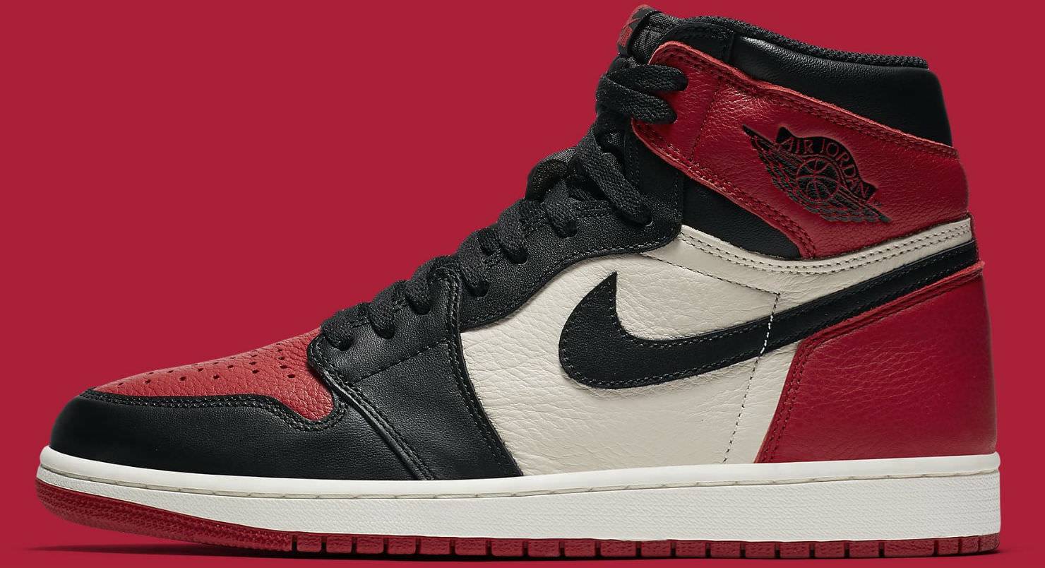 air jordan 1 retro high bred toe