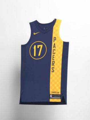 Nike City Edition NBA Pacers - Stone Forest