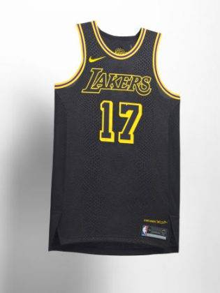 Nike City Edition NBA Lakers - Stone Forest