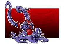 История Осьминога Эла, маскота «Детройт Ред Уингз» Осьминог Эл - Stone Forest