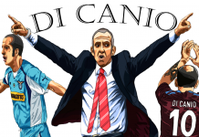 Футболист Паоло Ди Канио. Большой поклонник Бенито Муссолини из Рима