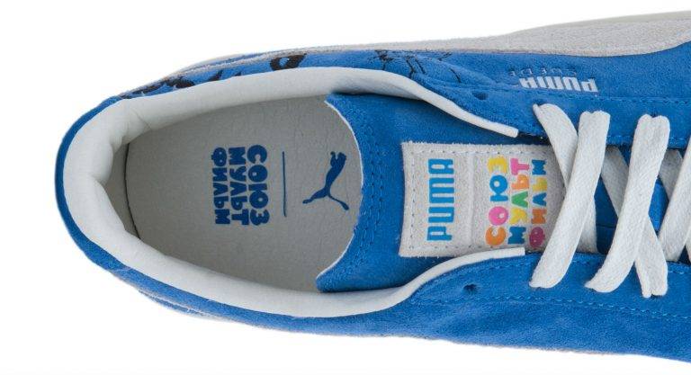 Коллаборация Puma × Союзмультфильм релиз модели Пума и
