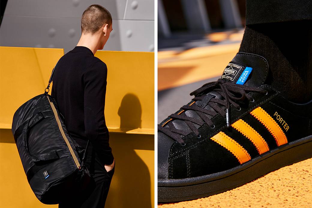 Коллаборация adidas Originals × PORTER — кроссовки и сумки в лаконичном стиле