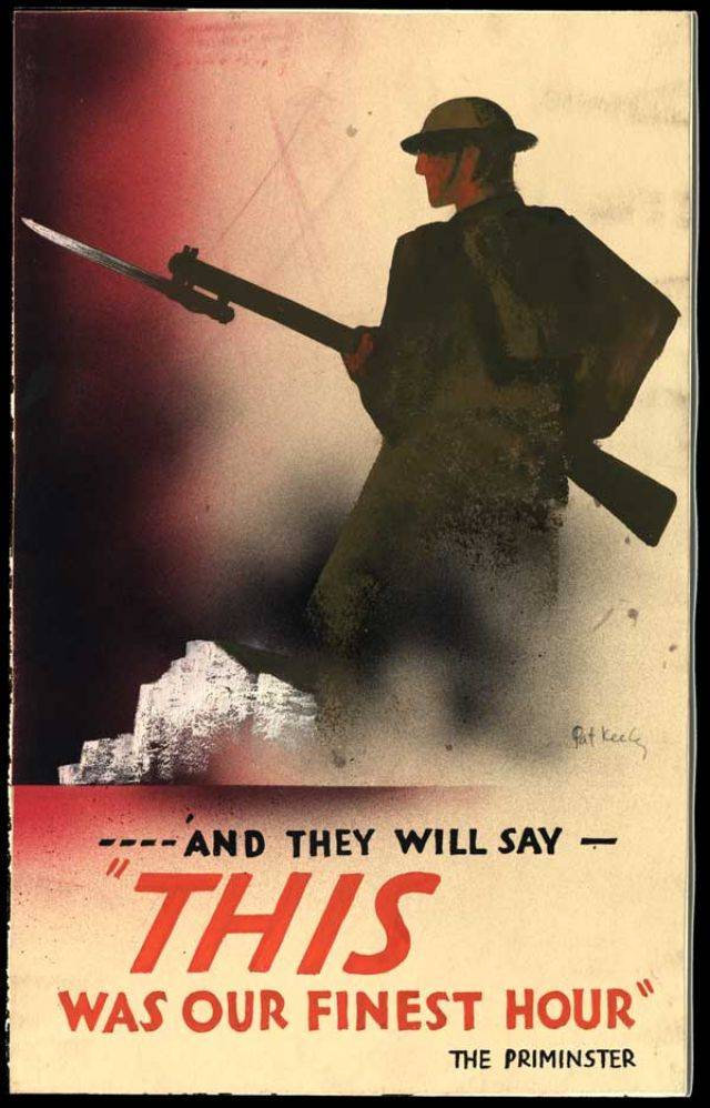 Английские плакаты Второй мировой войны - Stone Forest