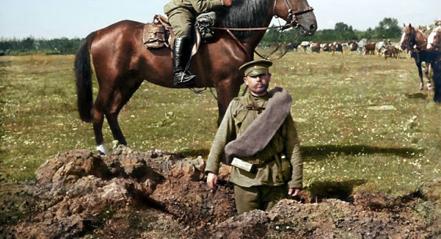 Первая мировая война в цвете русские