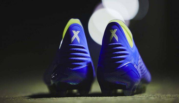 Бутсы adidas Launch The X 18+ "Energy Mode" - Stone Forest