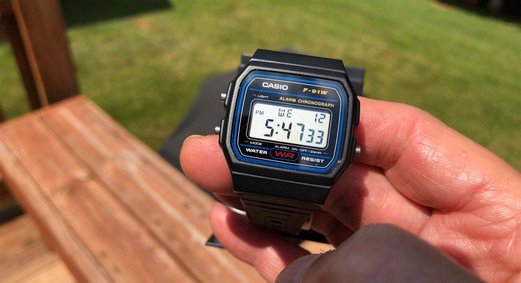 Часы Casio F-91W - все характеристики, история появления Касио ф-91 в ...