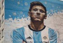 Интервью с создателем знаменитого граффити с Лео Месси в Бронницах Граффити Месси в Бронницах - Stone Forest